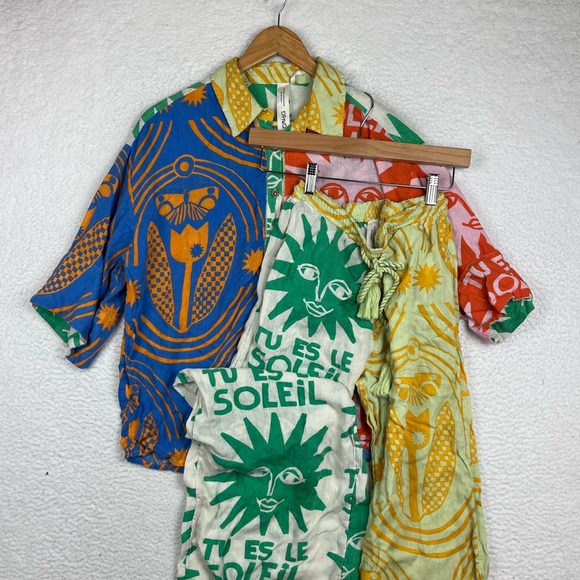Anthropologie printer summer set - Picture 1 of 15